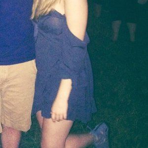 Dark blue Free People Dress